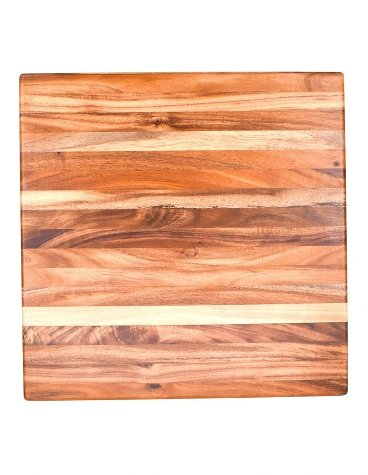 Square Chopping Board Acacia 35x35x4cm in Brown image 2
