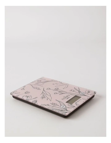 Digital Scale 5kg - Floral Pink
