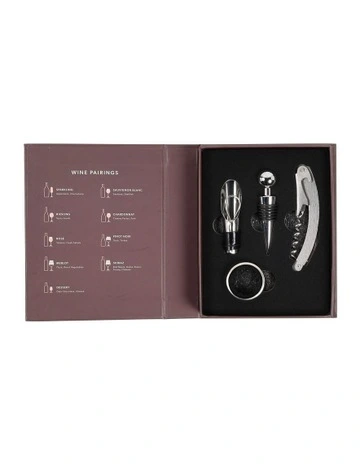 4pce Wine Book Gift Set