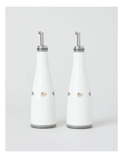 Bee Olive Oil & Vinegar Bottle Set