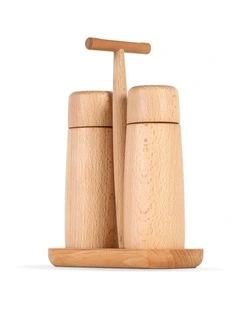 Salt & Pepper Set with Caddy