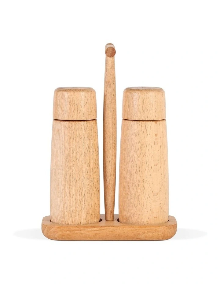 Salt & Pepper Set with Caddy image 4