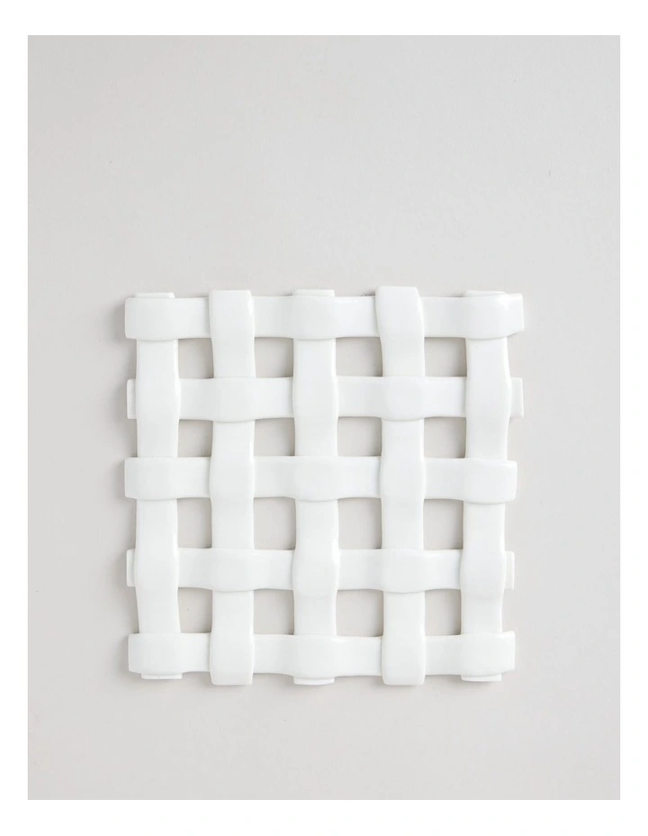Woven Ceramic Utensil Holder Large image 1