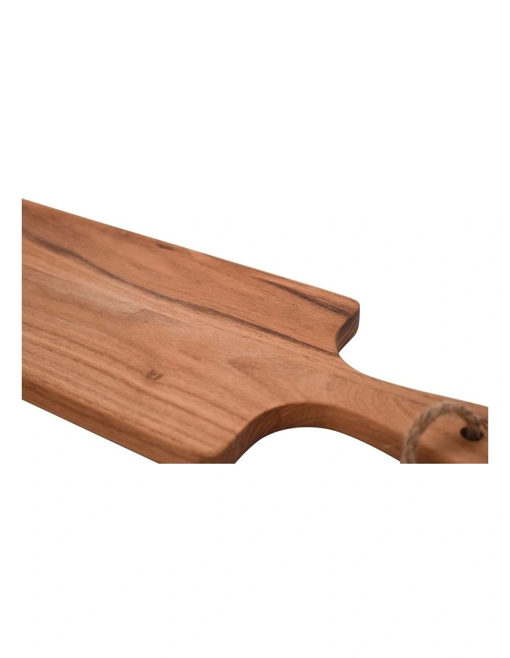 Teak Kitchen Plank 75x15cm in Natural Wood image 2
