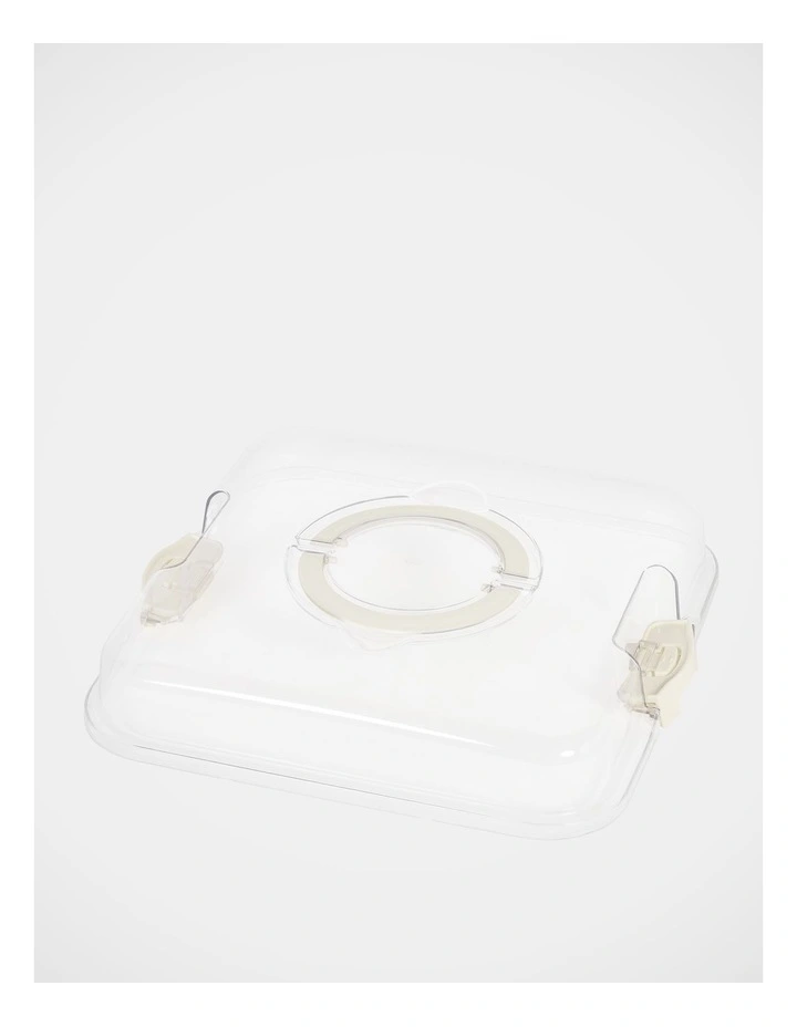 Meadow Square Portable Food Divider with Handled Lid image 3