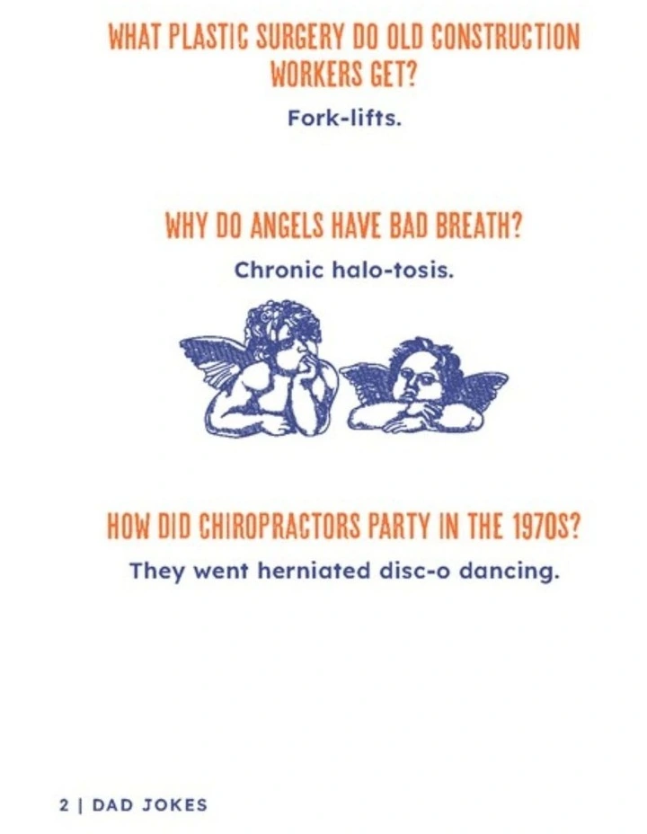Dad Jokes: Groan-Worthy Quips, Puns, and Almost-Funny Gags image 4