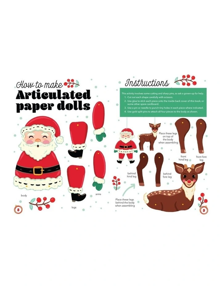 Make and Bake Christmas Activity Book image 2