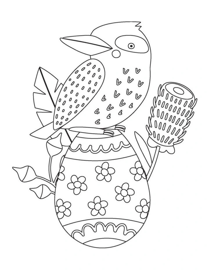 Easter Down Under Colouring Book image 3