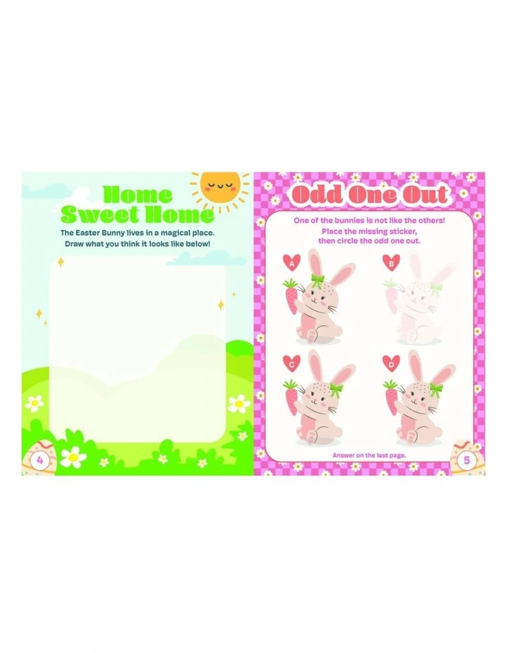 Hoppy Easter Sticker Activity Book image 2