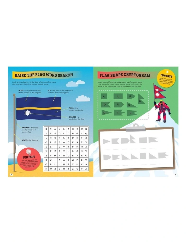 Lonely Planet Kids The Flag Activity Book image 3