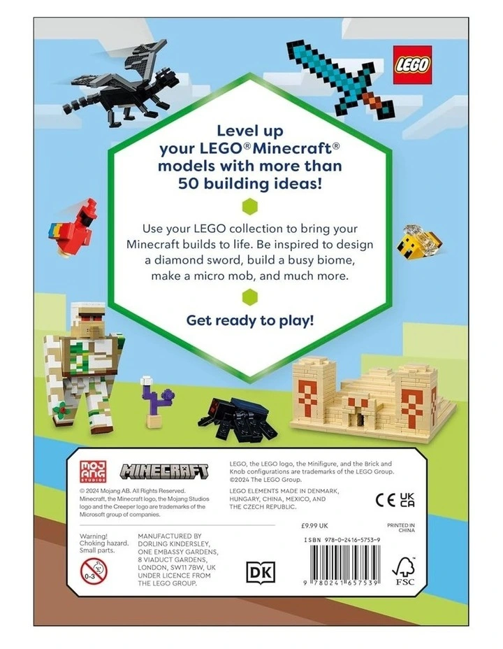 Lego Minecraft Ideas book image 2
