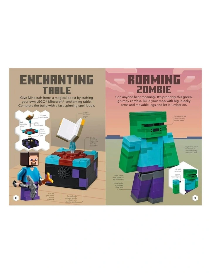 Lego Minecraft Ideas book image 3