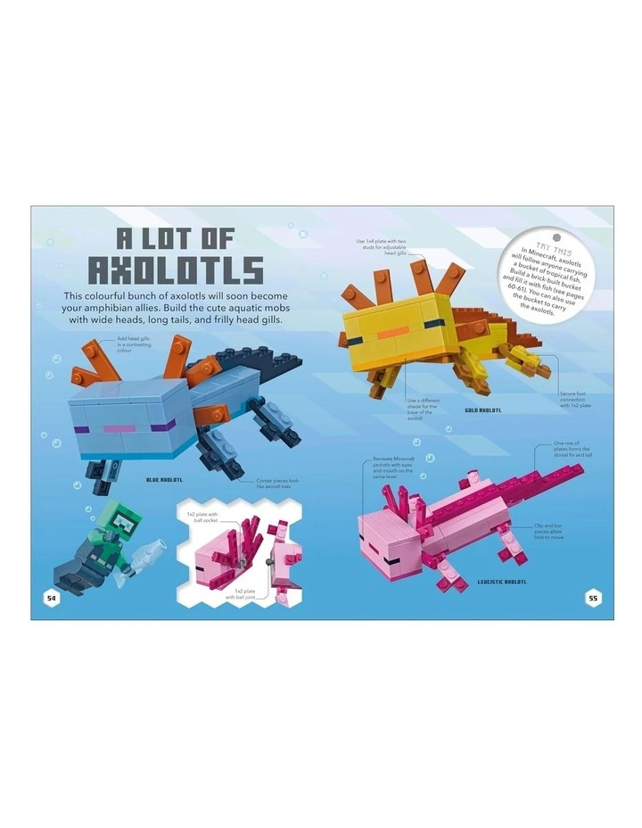 Lego Minecraft Ideas book image 4