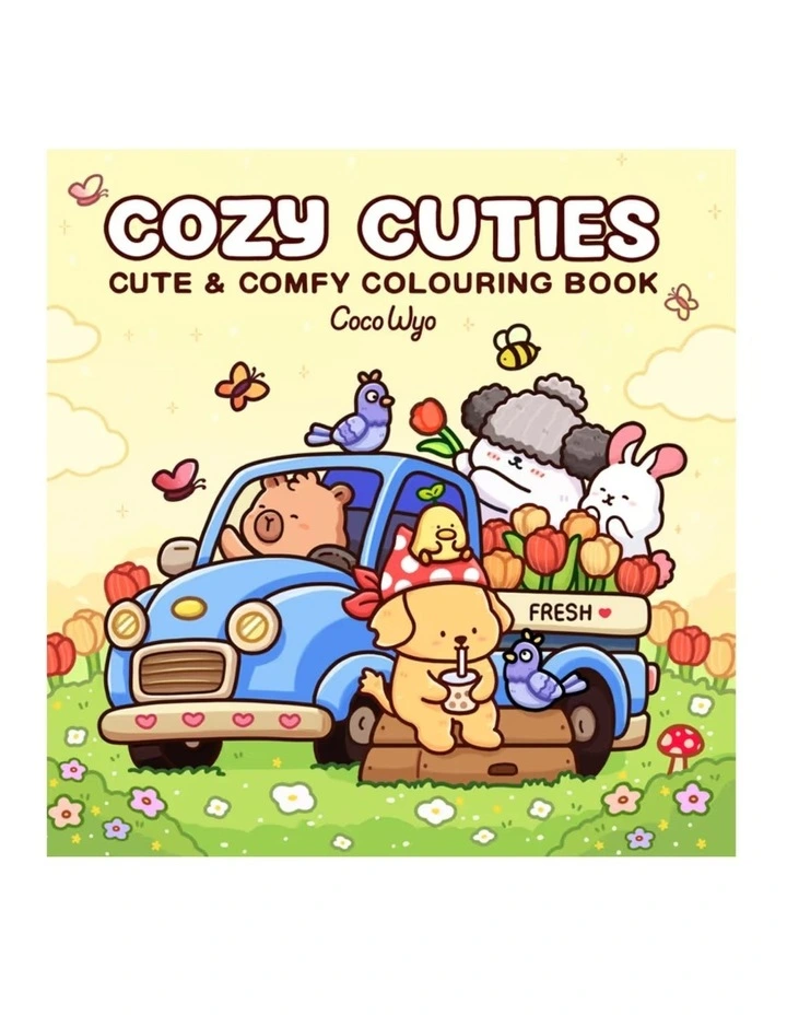 Coco Wyo Cozy Cuties Colouring image 1