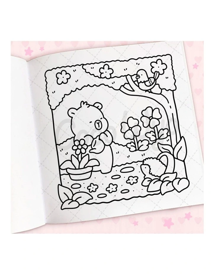 Coco Wyo Cozy Cuties Colouring image 2