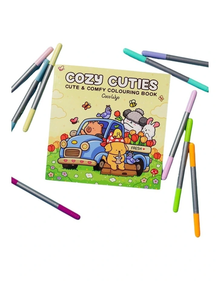 Coco Wyo Cozy Cuties Colouring image 3