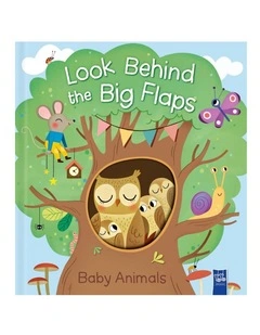 LOOK BEHIND THE BIG FLAPS: BABY ANIMALS by YOYO Books