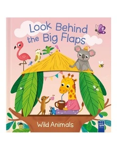 LOOK BEHIND THE BIG FLAPS: WILD ANIMALS by YOYO Books