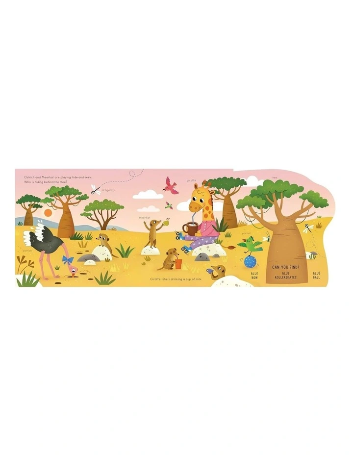 LOOK BEHIND THE BIG FLAPS: WILD ANIMALS by YOYO Books image 2