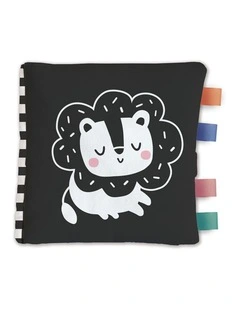 BABY'S SOFT BOOK - BLACK & WHITE: LITTLE LION by YOYO BOOKS