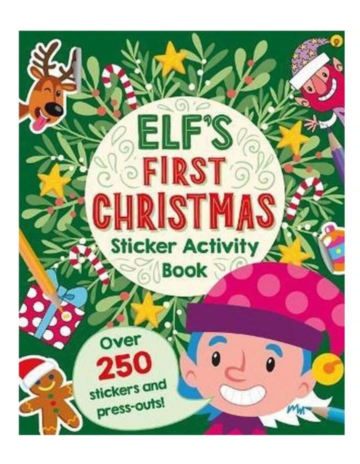 Elf's First Christmas Sticker Activity Book by Igloo image 1
