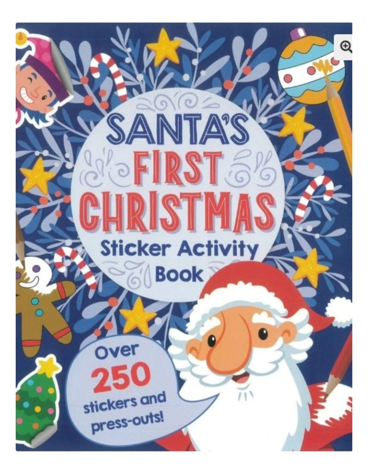 Santa's First Christmas Sticker Activity Book by Igloo image 1