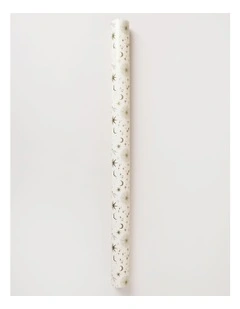Luxe Christmas Celestial Wrap 5m in Beige