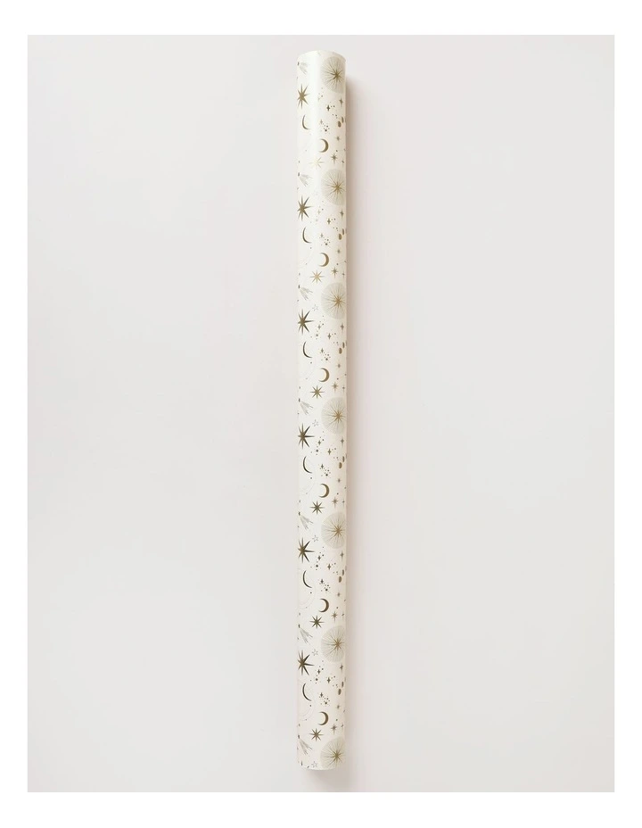 Luxe Christmas Celestial Wrap 5m in Beige image 1