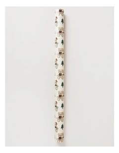 Heirloom Christmas Bears Wrap 5m in Cream