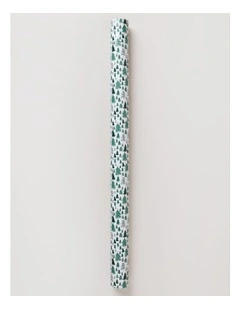 Harvest Christmas Pine Forest Wrap 5m in White