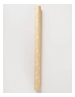 Eucalyptus Christmas Sea Shell Wrap 5m in Brown