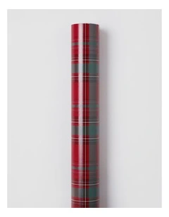 Heirloom Christmas Tartan Wrap in Red: 8m