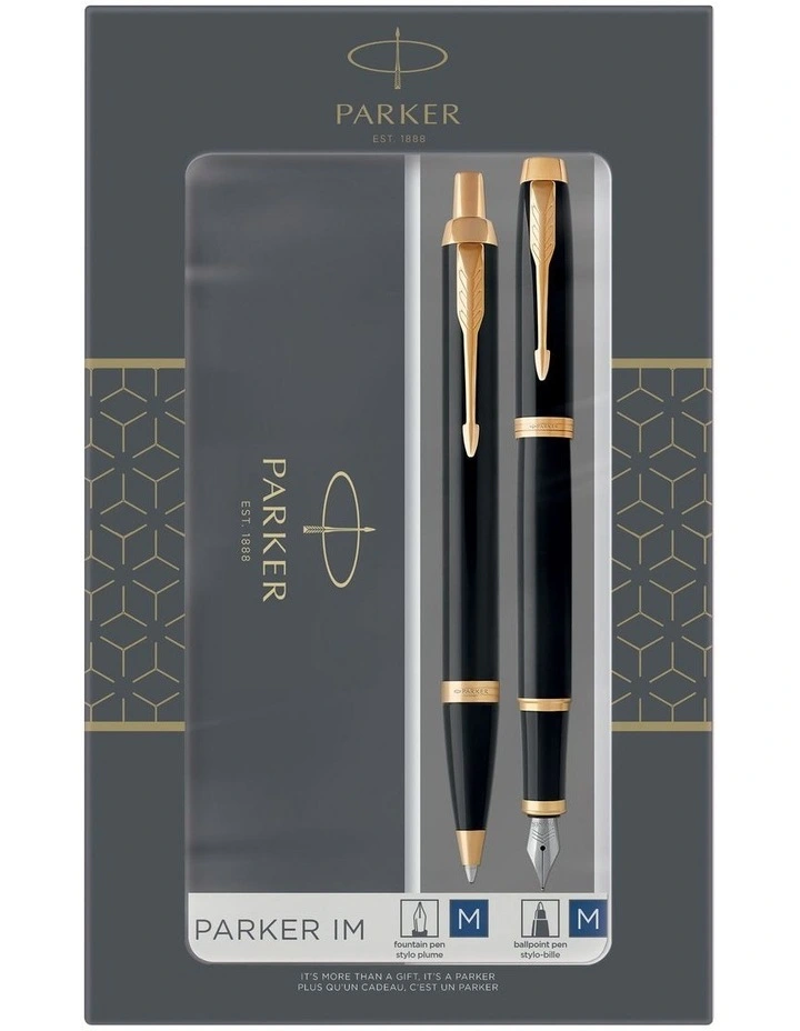 Lacquer Gold Trim Duo Set image 1