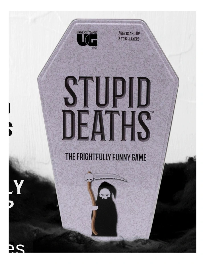 University Games Stupid Deaths Tin image 6