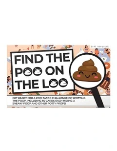 Find The Poo On The Loo 100 Cards Pack