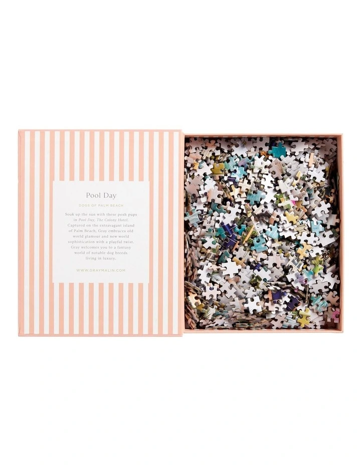 Malin Palm Beach Book Puzzle 1000 Piece image 2