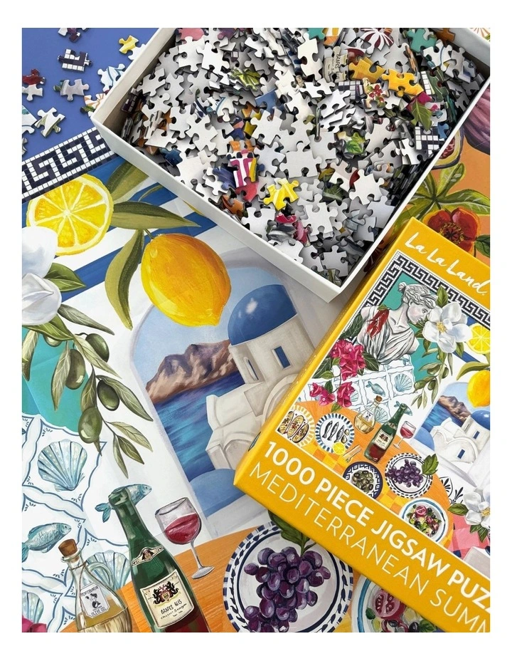 Mediterranean Summer Puzzle 1000 Piece image 2