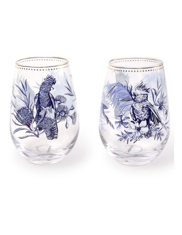 La La Land Dynasty Of Nature Glass Tumbler in Multi MYER