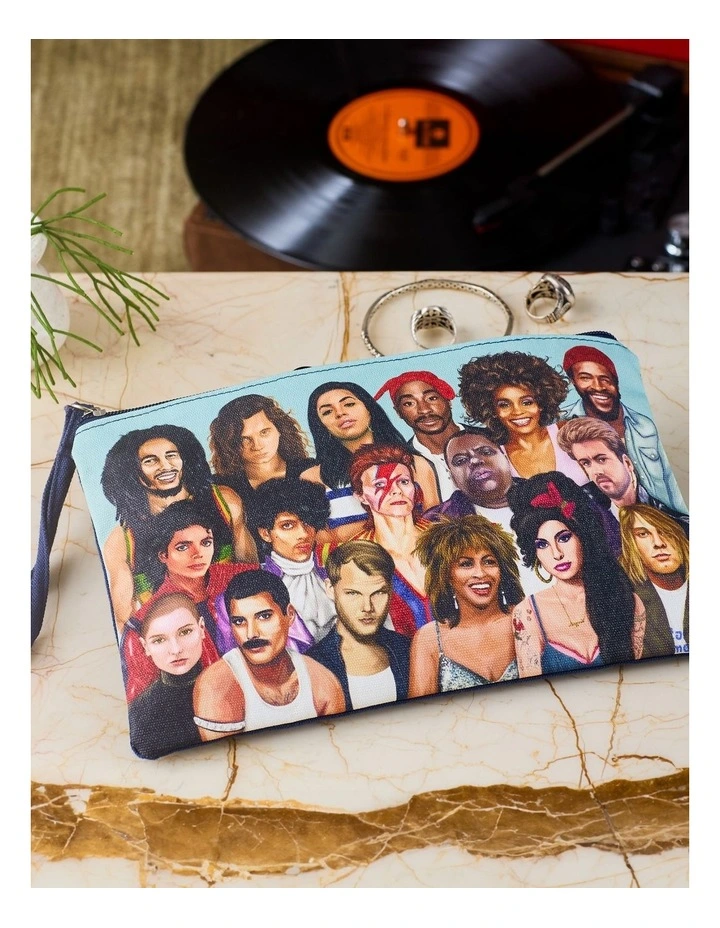 Tribute Artists Clutch Purse in Multi image 2