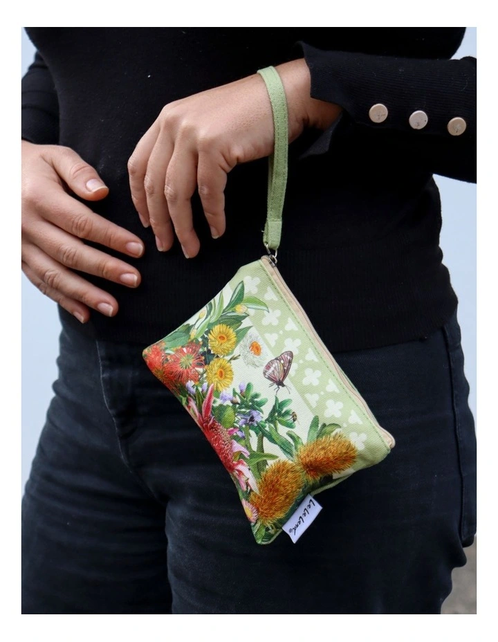 Botanical Blooms Coin Purse in Multi image 3