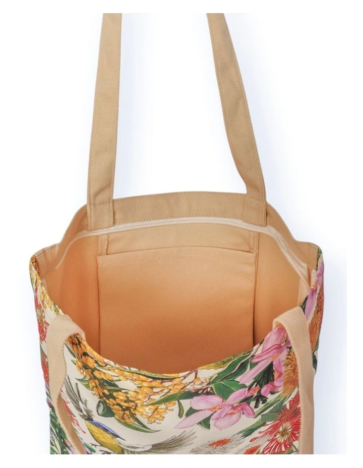 Botanical Blooms Tote Bag in Multi image 2