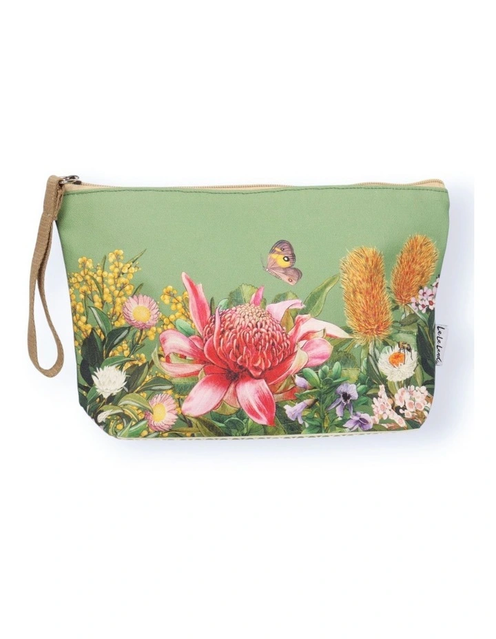Botanical Blooms Travel Pouch in Multi image 1