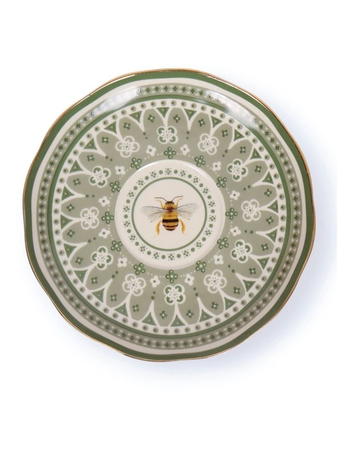 Botanical Blooms Tea Cup & Saucer in Multi image 2