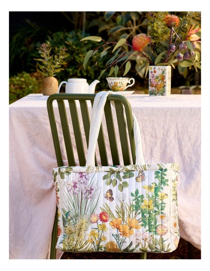 Botanical Blooms Comforter Bag in Multi image 4