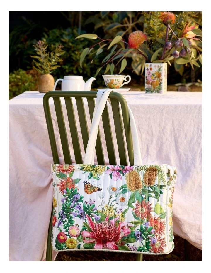 Botanical Blooms Comforter Bag in Multi image 5