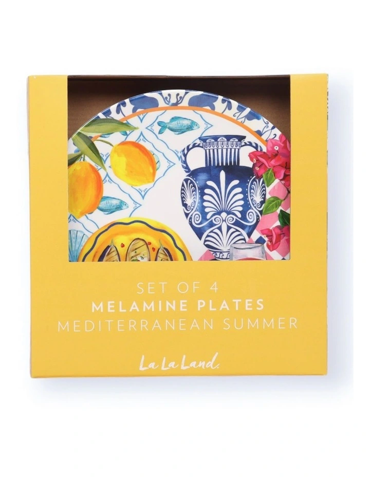 Mediterranean Summer Plate Set in Multi image 2
