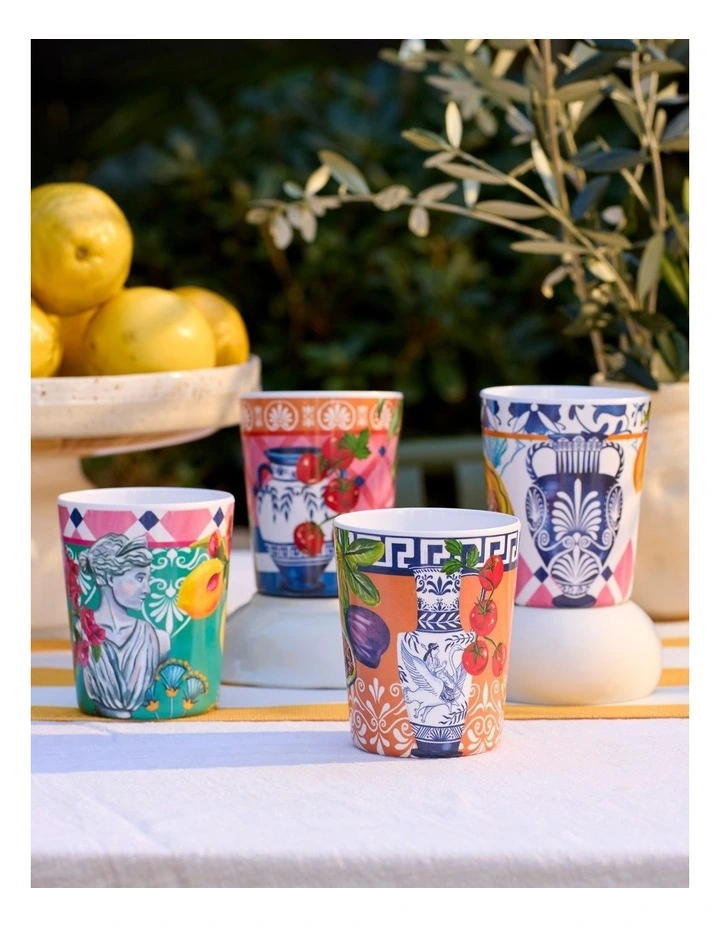 Mediterranean Summer Cup Set in Multi image 2