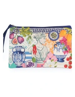 Mediterranean Summer Clutch Purse in Multi