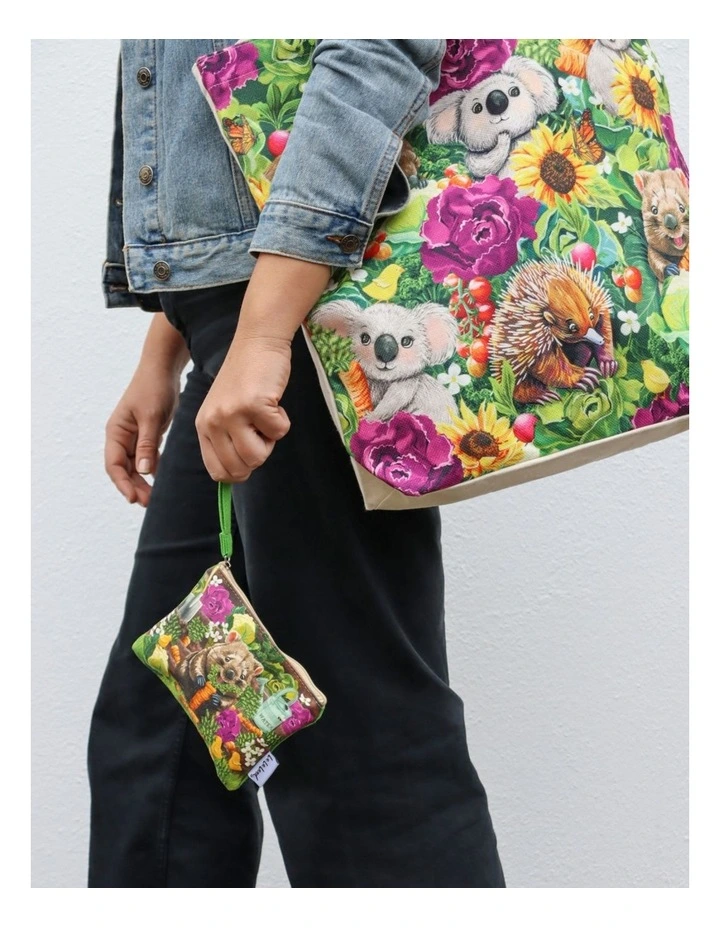 Garden Giggles Coin Purse in Multi image 4
