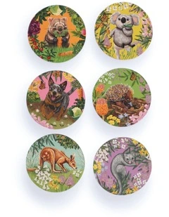 Garden Giggles Coaster Set